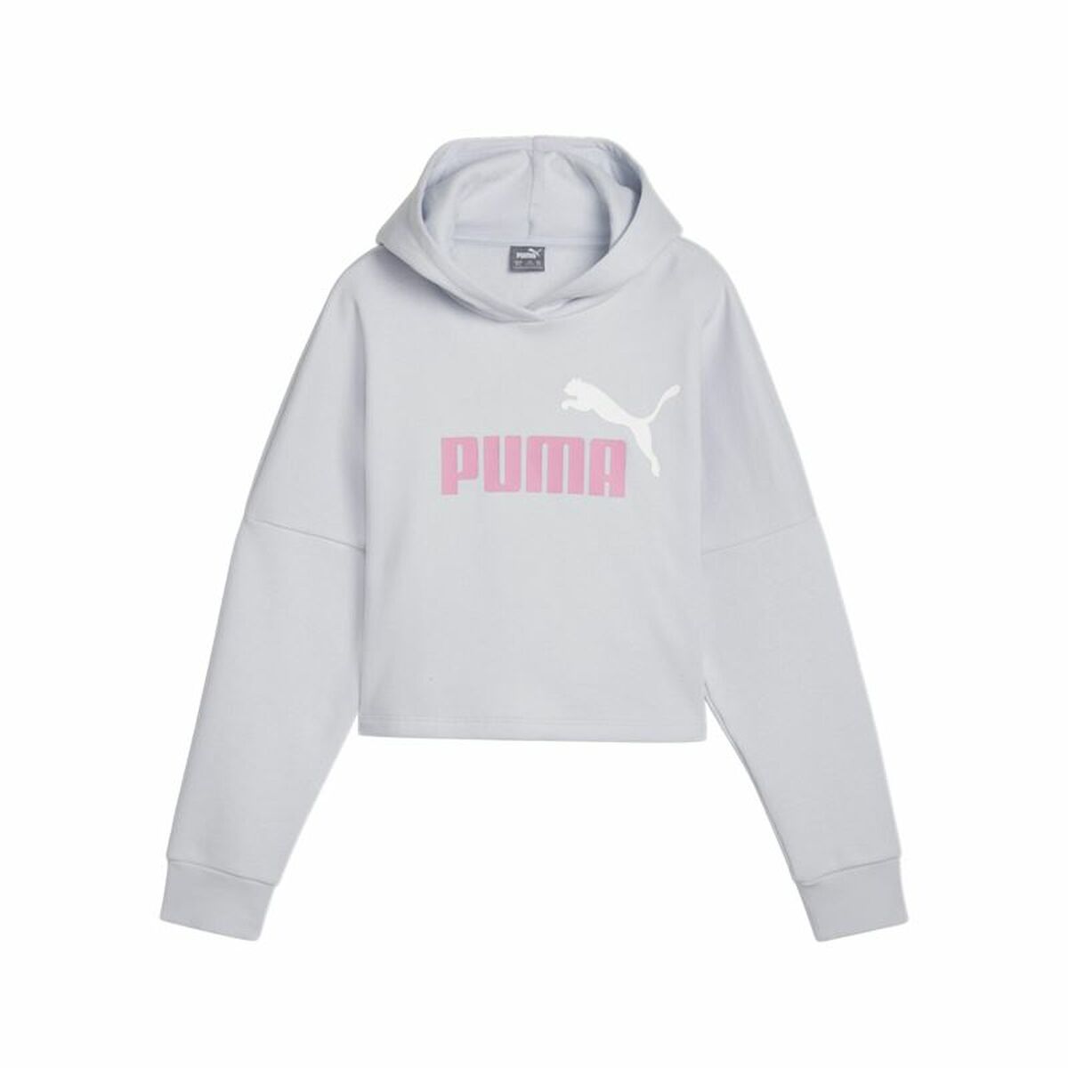 Hooded Sweatshirt for Girls Puma Ess Logo Cropped Hoodie G 5-6 Years