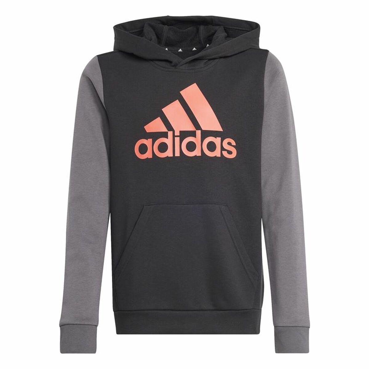 Hooded Sweatshirt for Girls Adidas Essentials Grey 7-8 Years