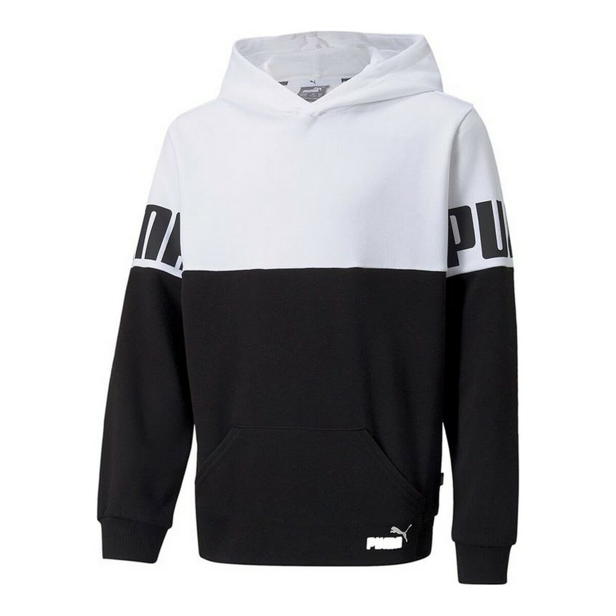 Men’s Sweatshirt without Hood Puma Colorblock White 5-6 Years