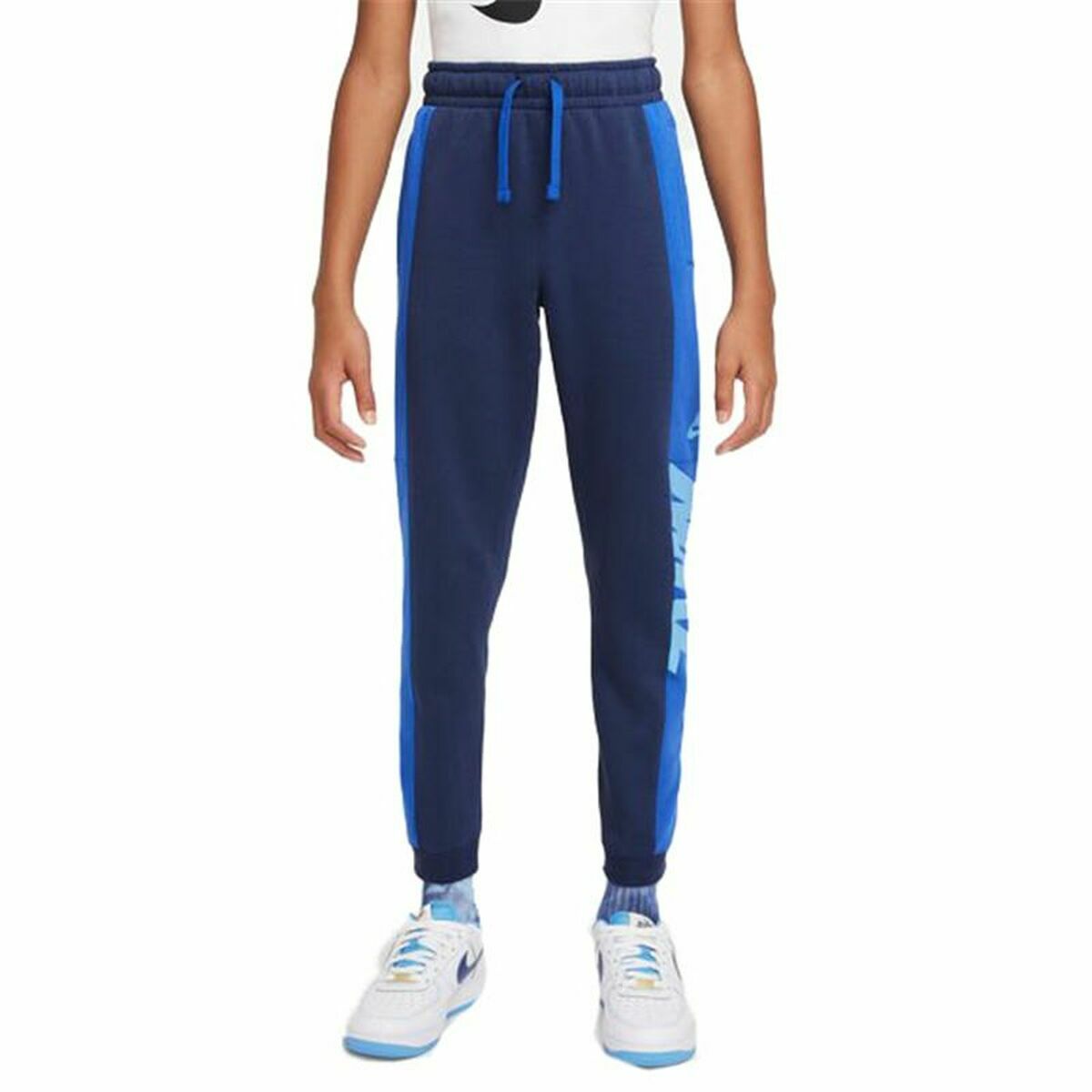Children's Tracksuit Bottoms Nike Sportswear  Blue 10-12 Years