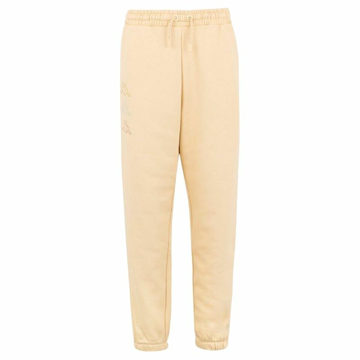 Adult's Tracksuit Bottoms Kappa Kiamata Beige Unisex XS