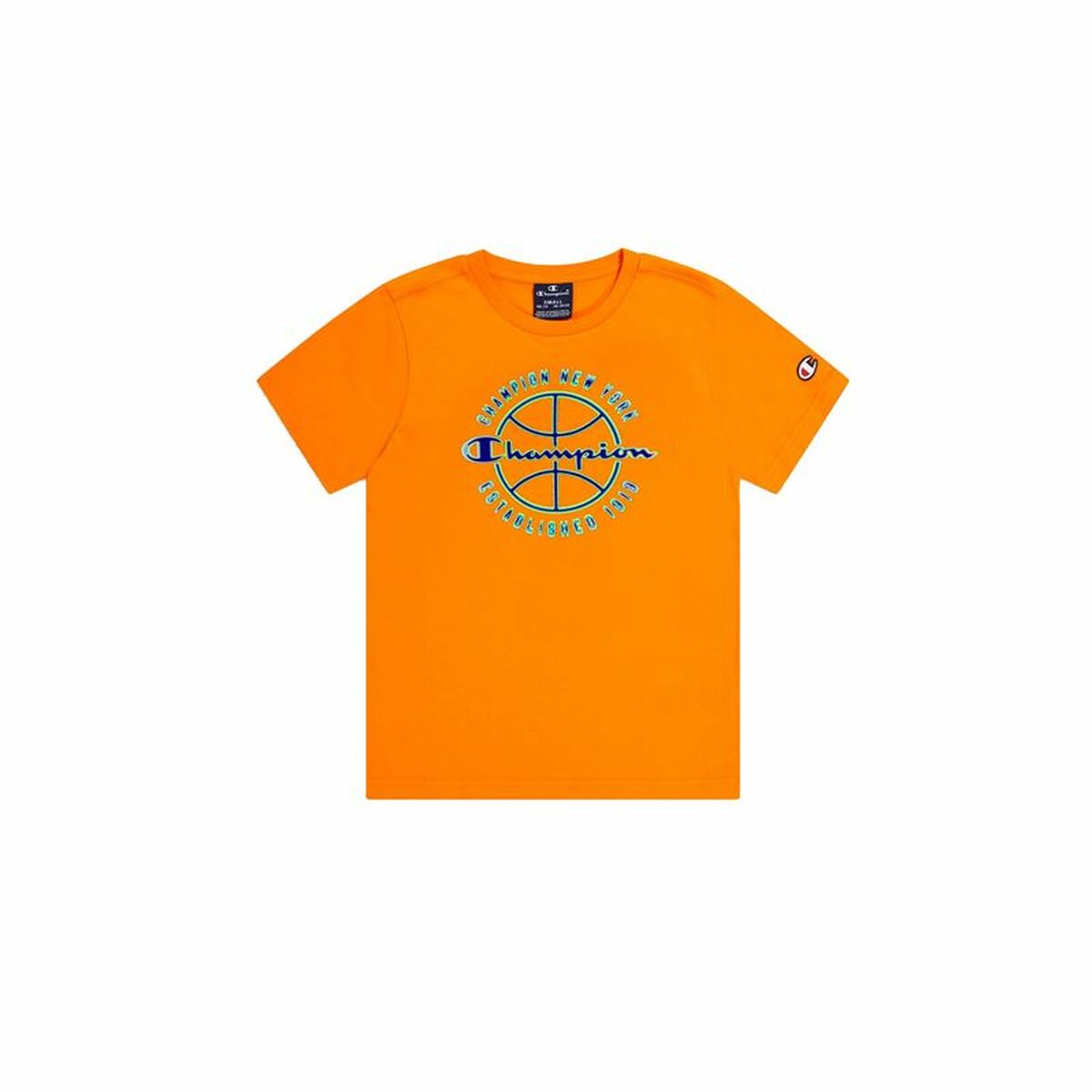 Men’s Short Sleeve T-Shirt Champion Crewneck S