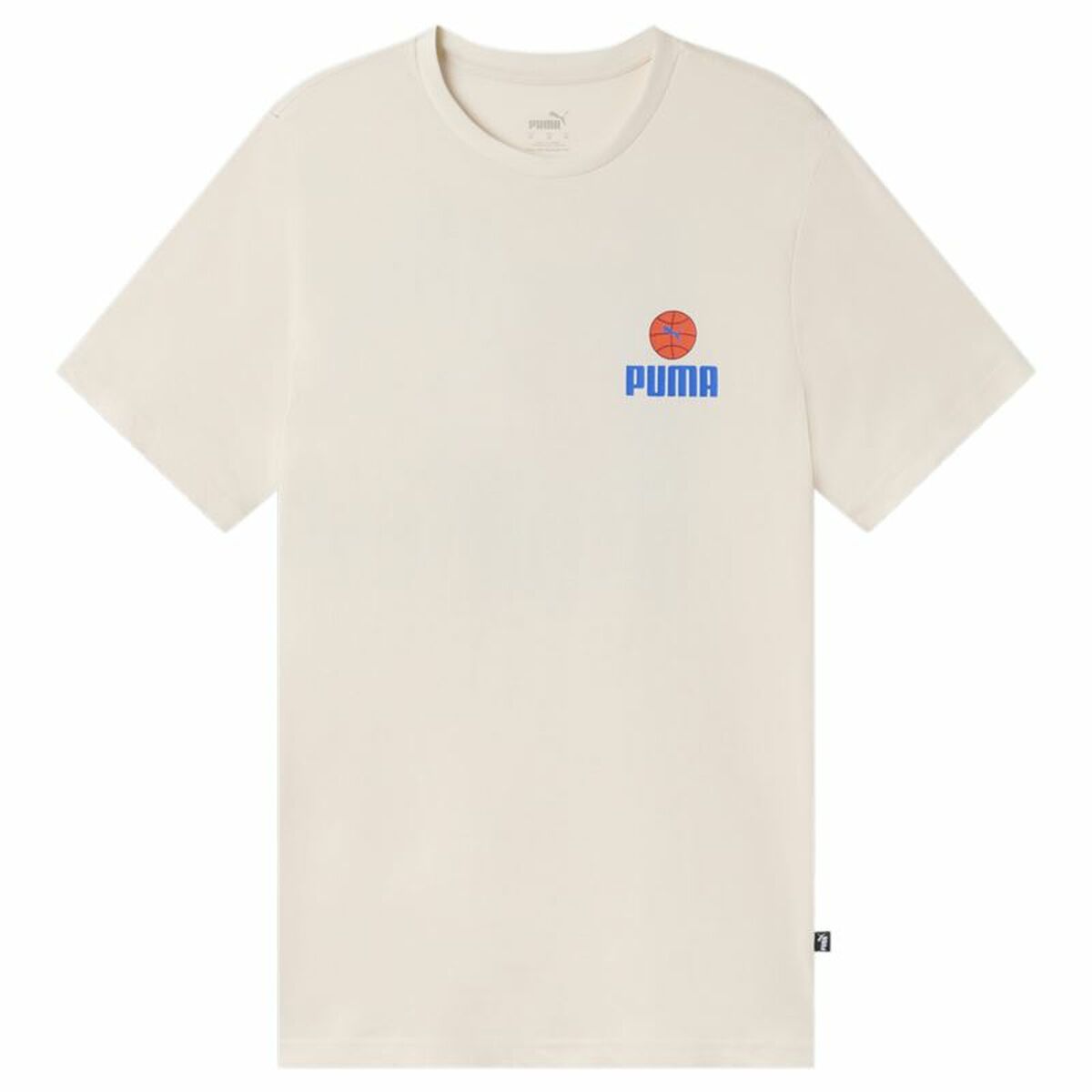 Men’s Short Sleeve T-Shirt Puma Chilli Powder White S