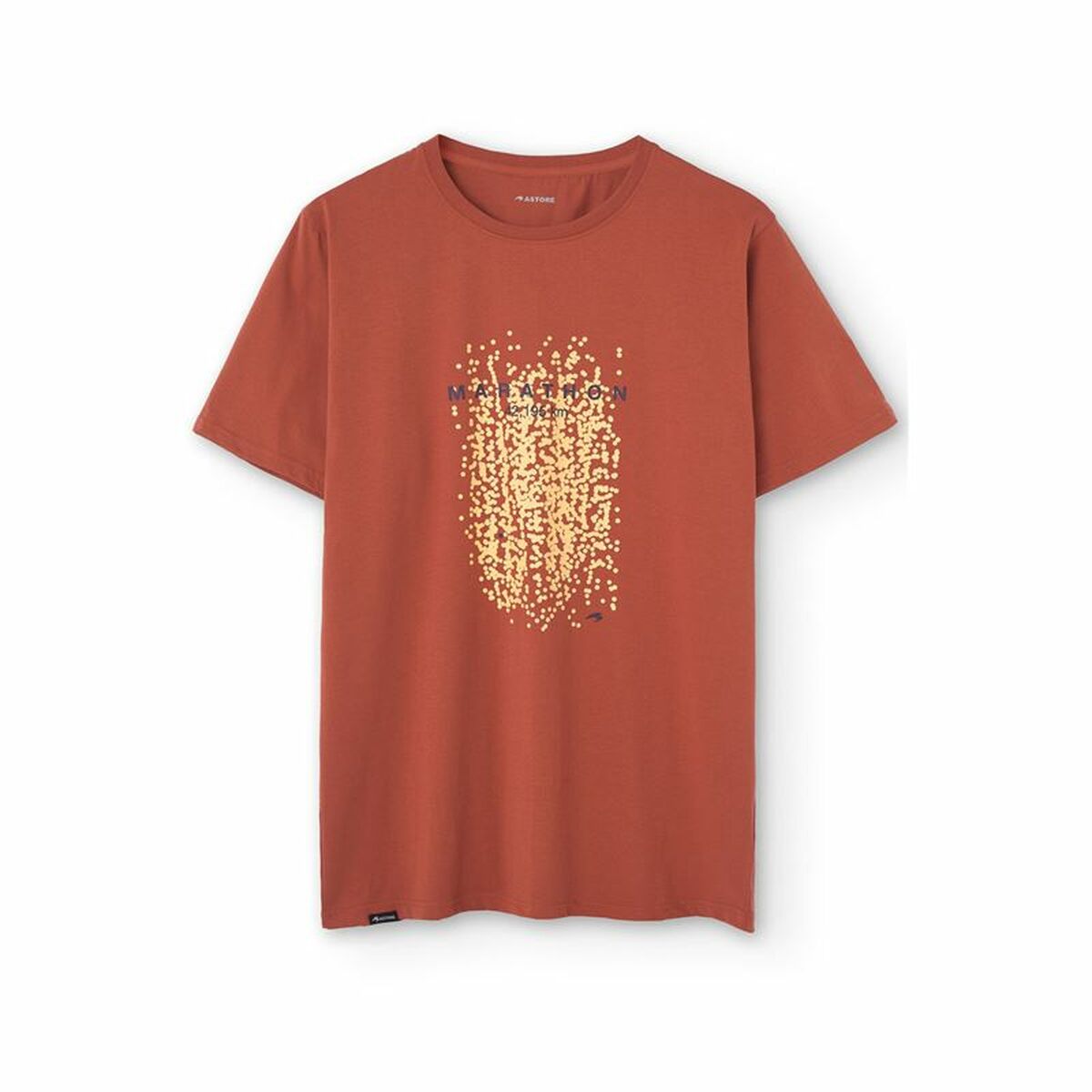 Short-sleeve Sports T-shirt Astore Dark Orange XL