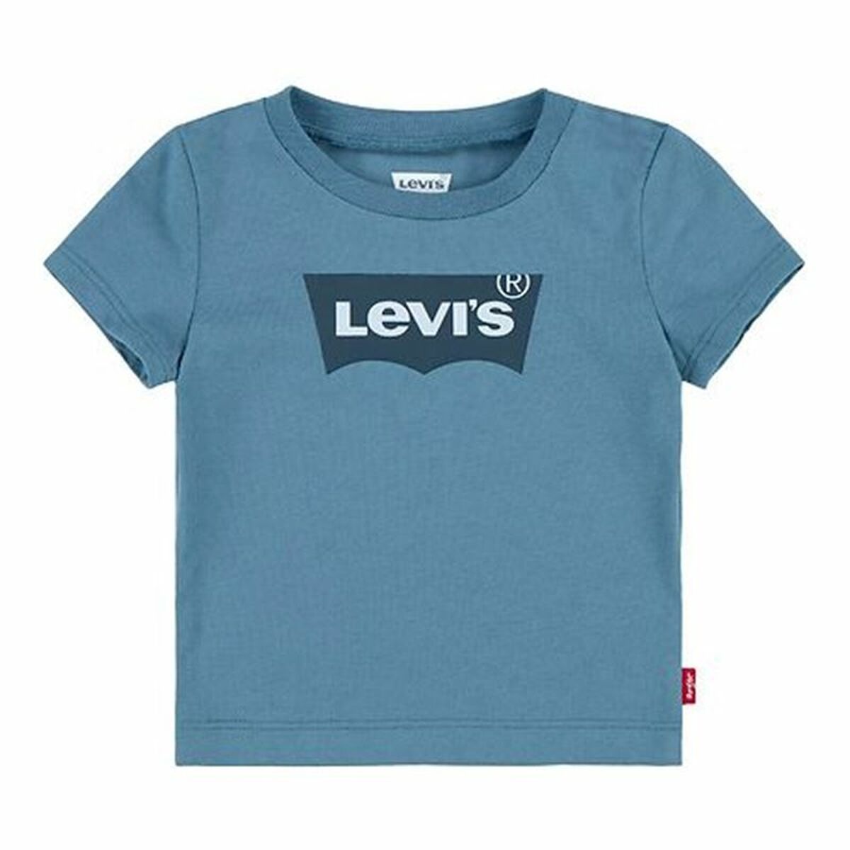 Child's Short Sleeve T-Shirt Levi's Coronet Blue 5 Years