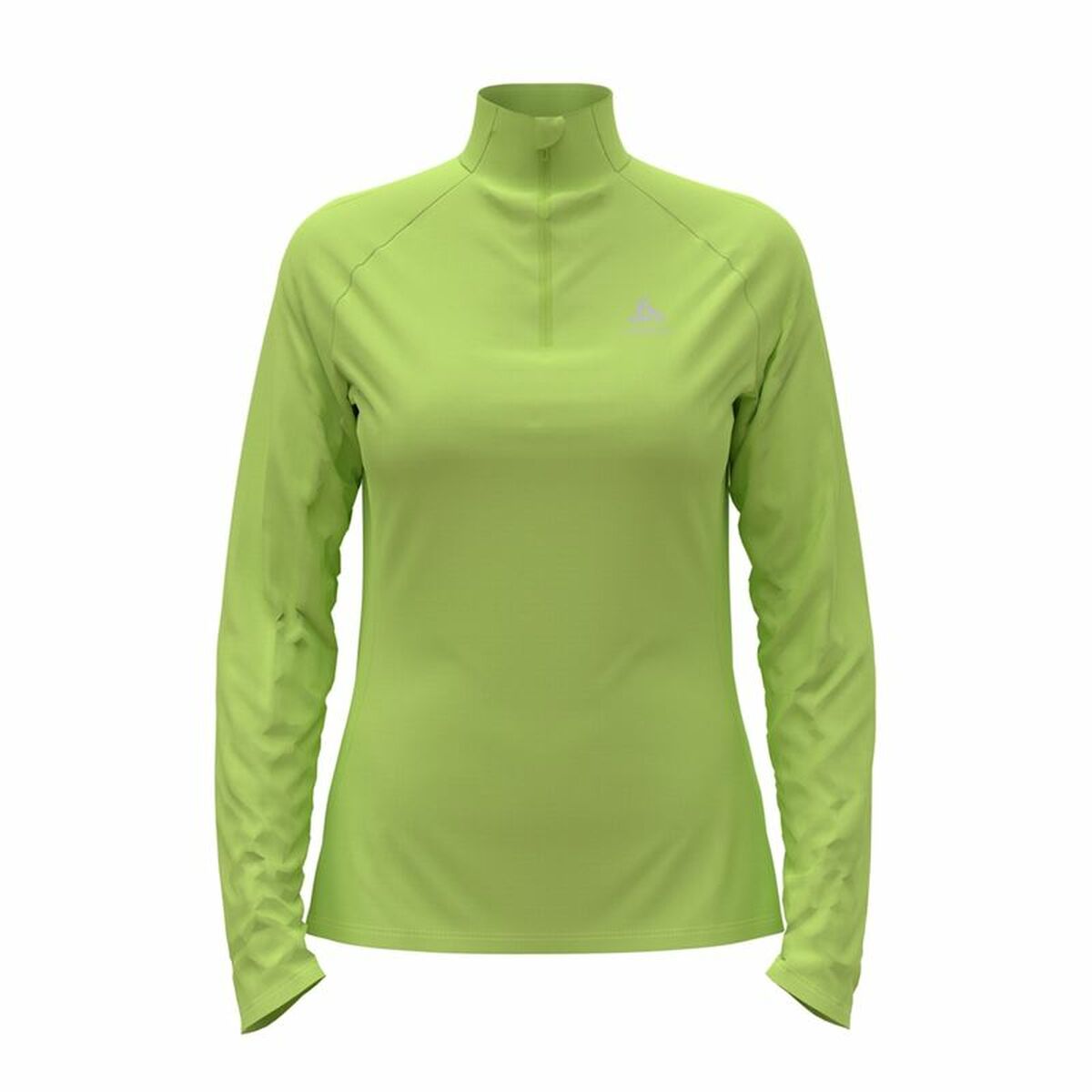 Women’s Sweatshirt without Hood Odlo Mid Layer Essential 1/2 Green M